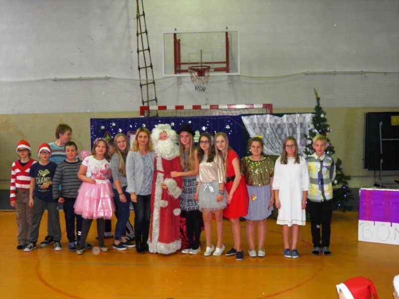 Mikołaj w szkole podstawowej